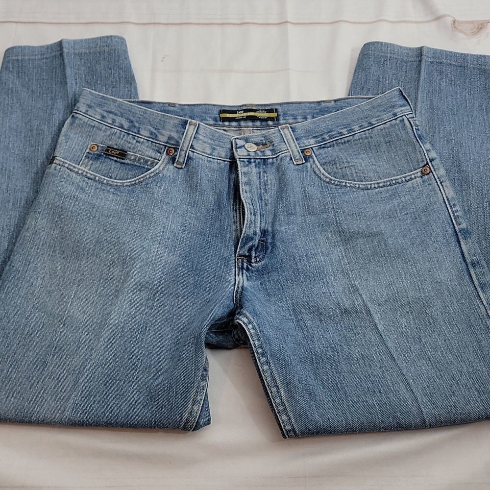 𝅺old Stock Lee Mens Straight Leg Jeans New Excelent Condition Size 34